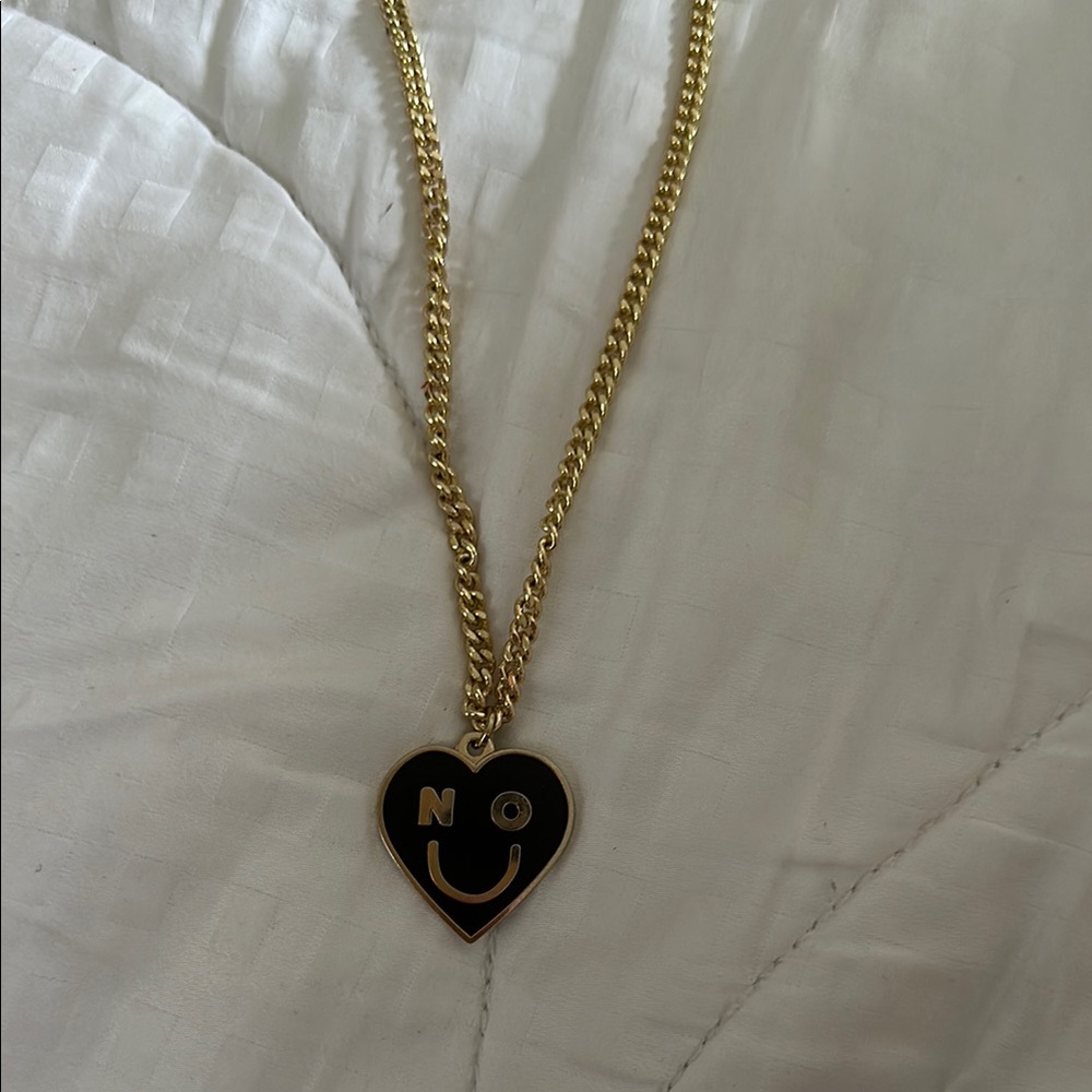 Larissa Loden Gold Heart Pendant Necklace